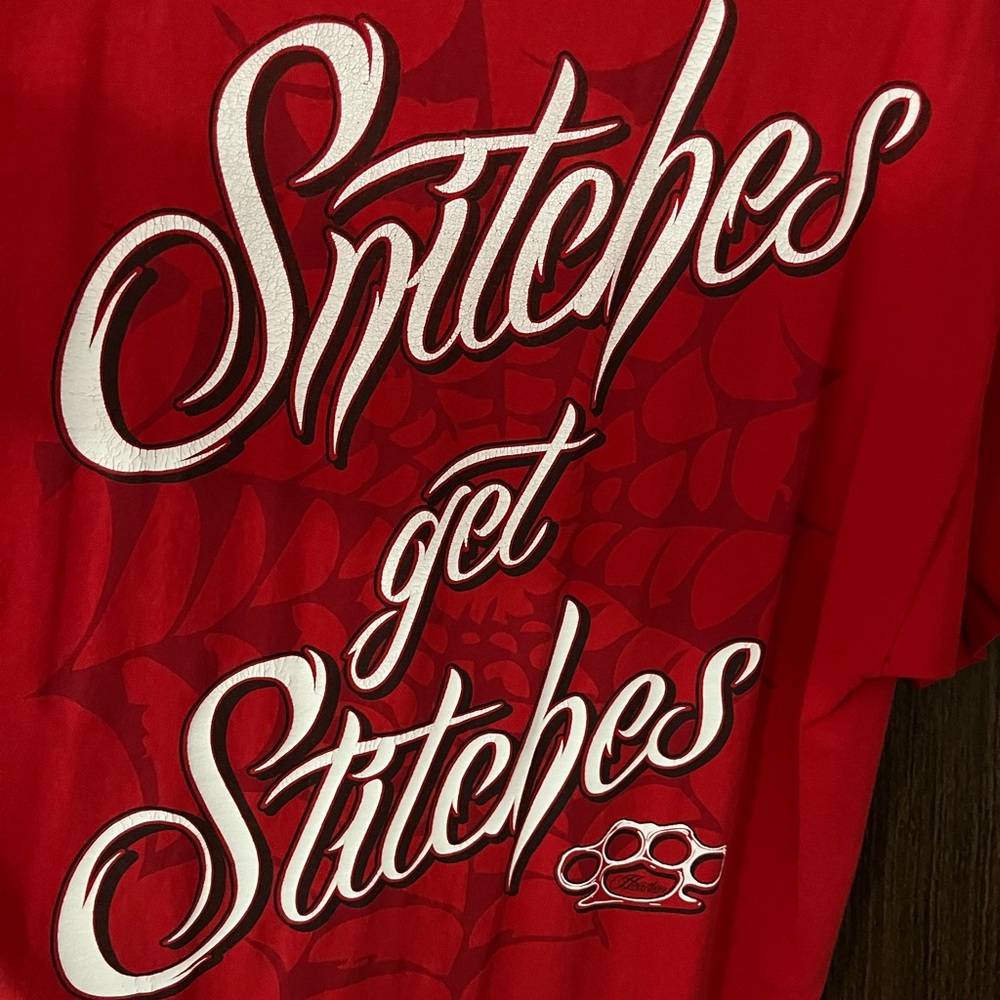 Snitches get Stitches T Shirt